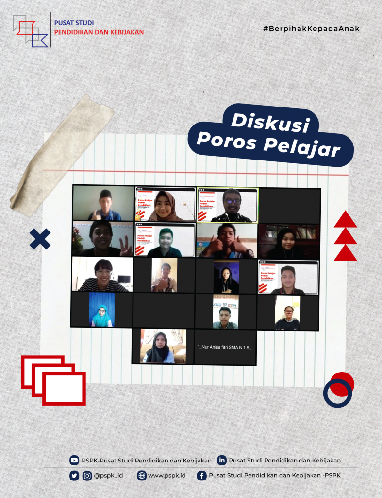 Diskusi Kelompok Terpumpun: Poros Pelajar Peduli Pendidikan